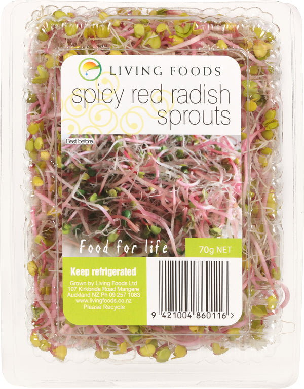 LIVING FOODS SPROUTS  MIXED BEAN COMBO 180g