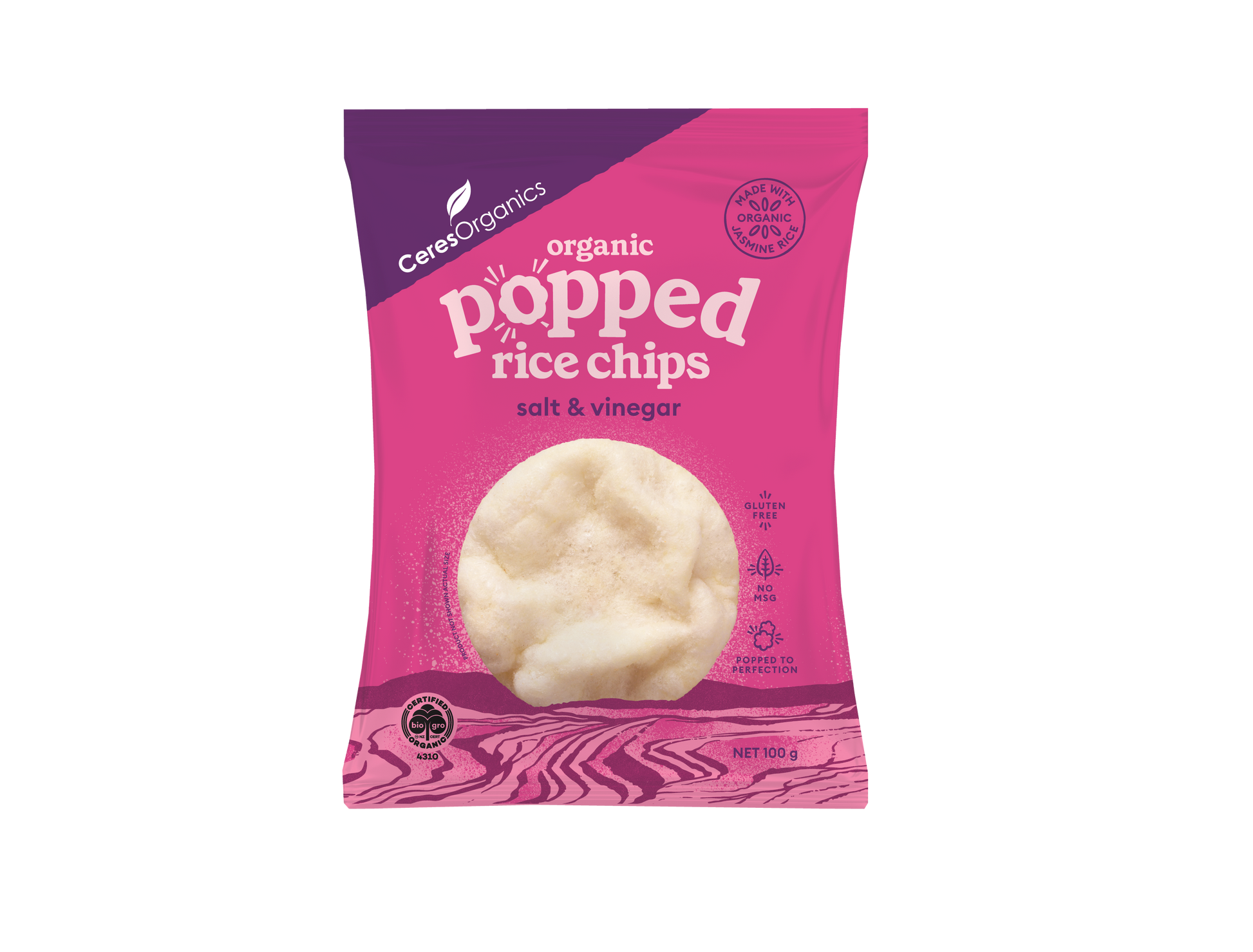 CERES POPPED RICE CHIPS SLT&VIN