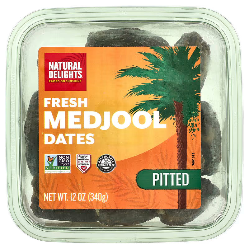 MEDJOOL DATES PITTED 340G