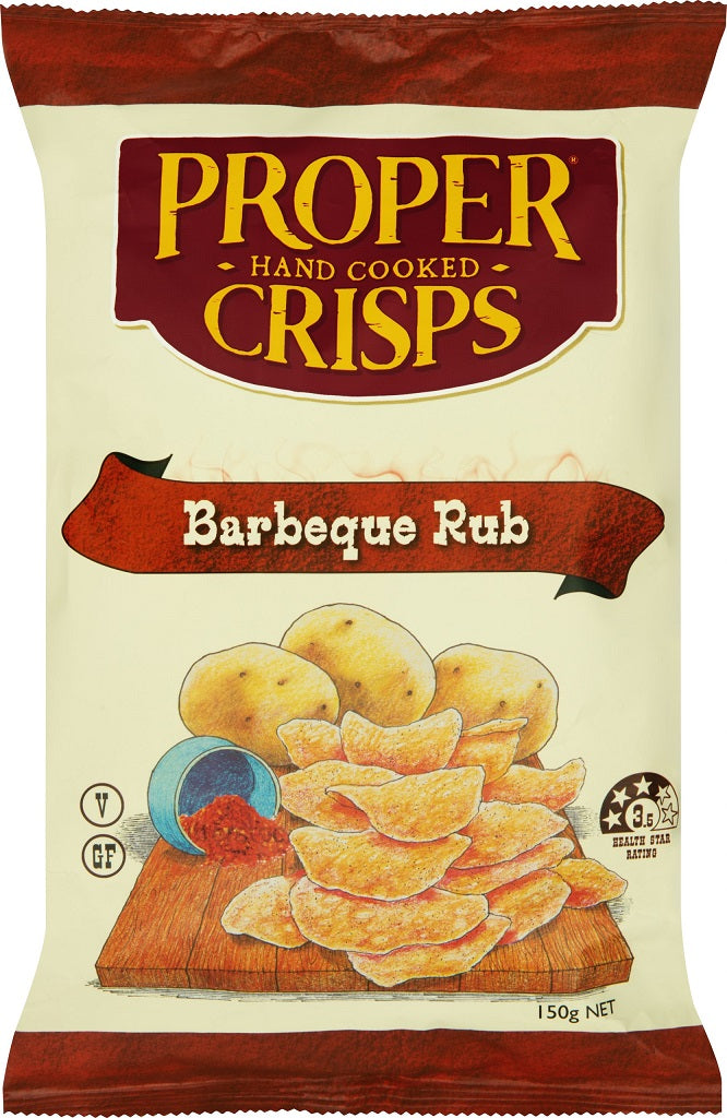 PROPER CRISPS BBQ RUB 150g