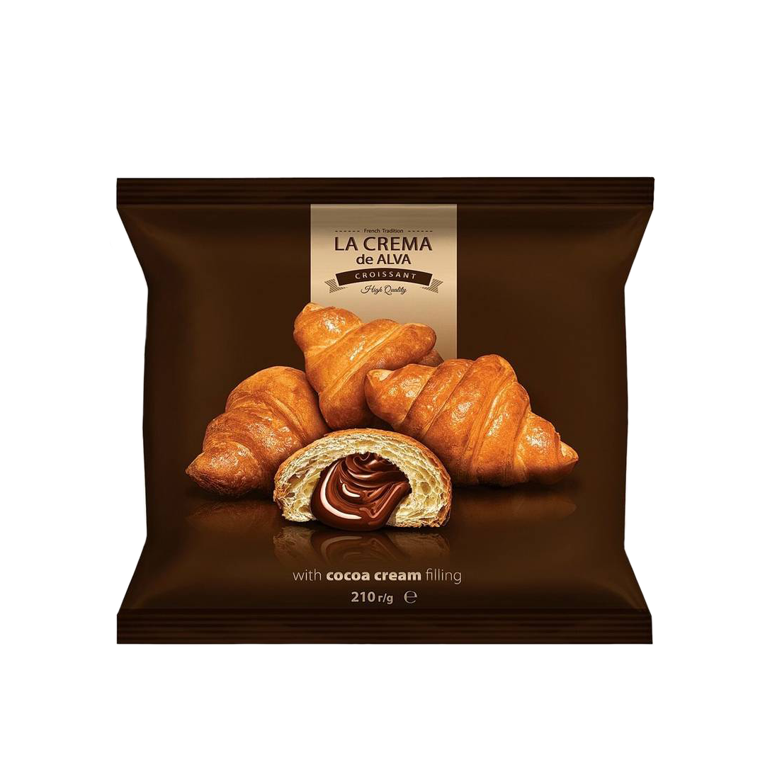 CROISSANT COCOA CREAM FILLING la crema de ALAVA 210g