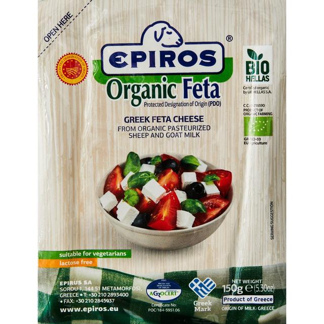 FETA ORGANIC EPIROS 150G