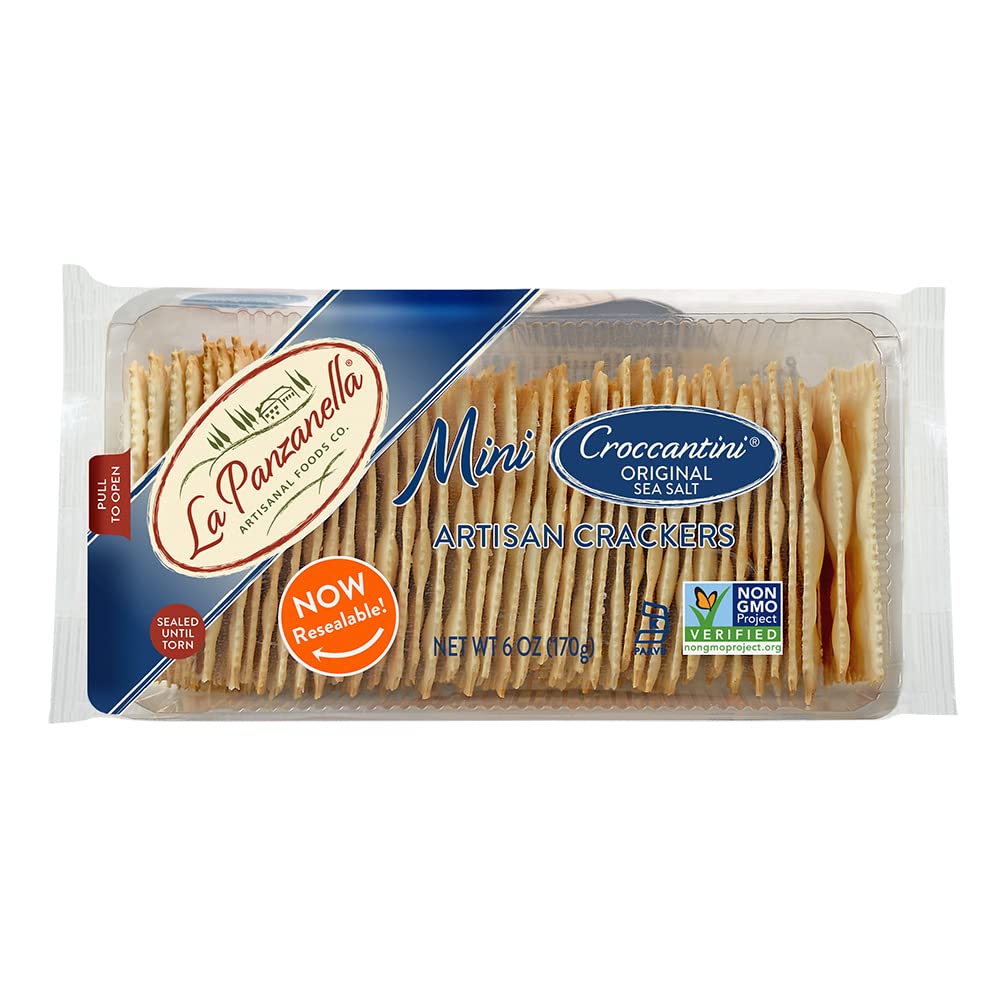 LA PANZA MINI ORG CRACKERS 170g