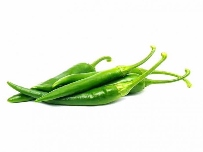 GREEN CHILLIS 100 GRAMS
