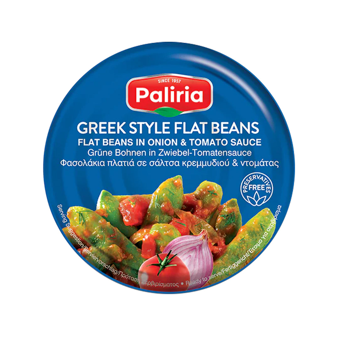 GREEK STYLE FLAT BEANS PALIRIA 280G