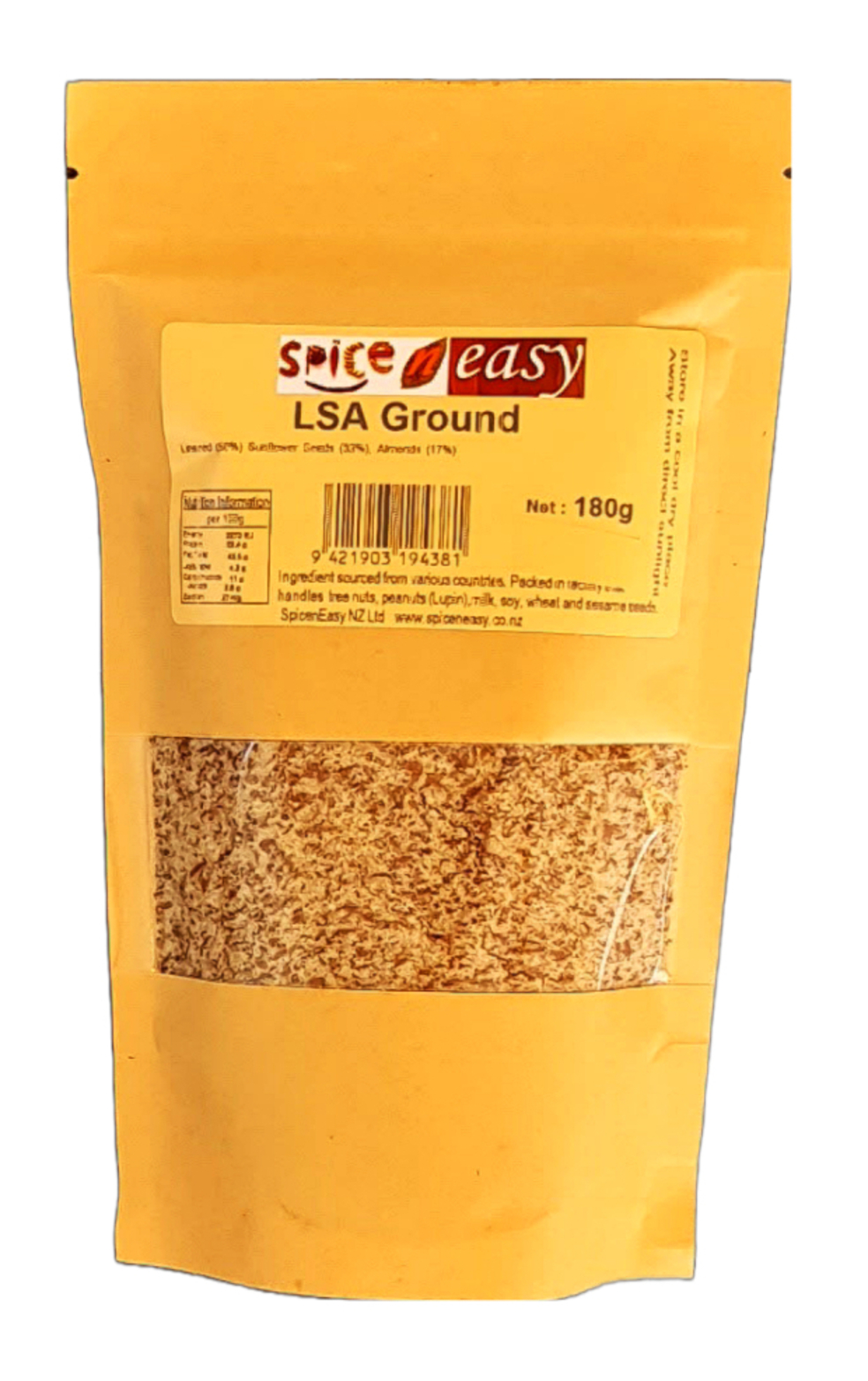 SPICE & EASY LSA Ground 180g