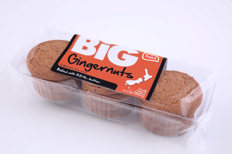 KAYES BIG GINGERNUTS BISCUITS 12 PACK