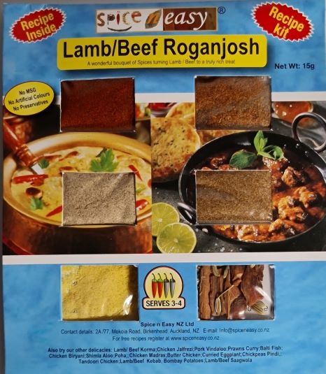 SPICE & EASY Lamb Rogan Josh