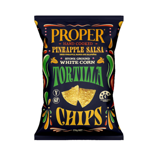 PROPER SALTED TORTILLA  CHIPS 150g