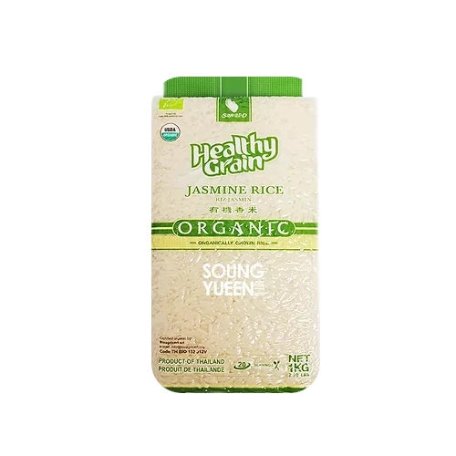 JASMINE RICE ORGANIC HEALTHY GRAIN 1KG