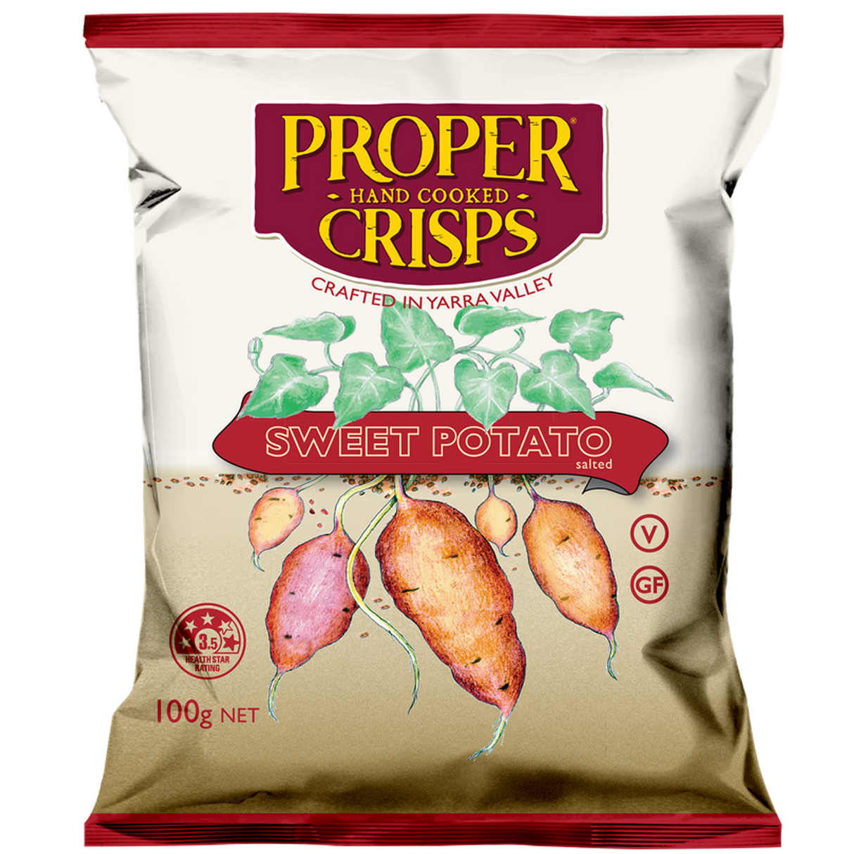 Proper Crisps SWEET POTATO 100g