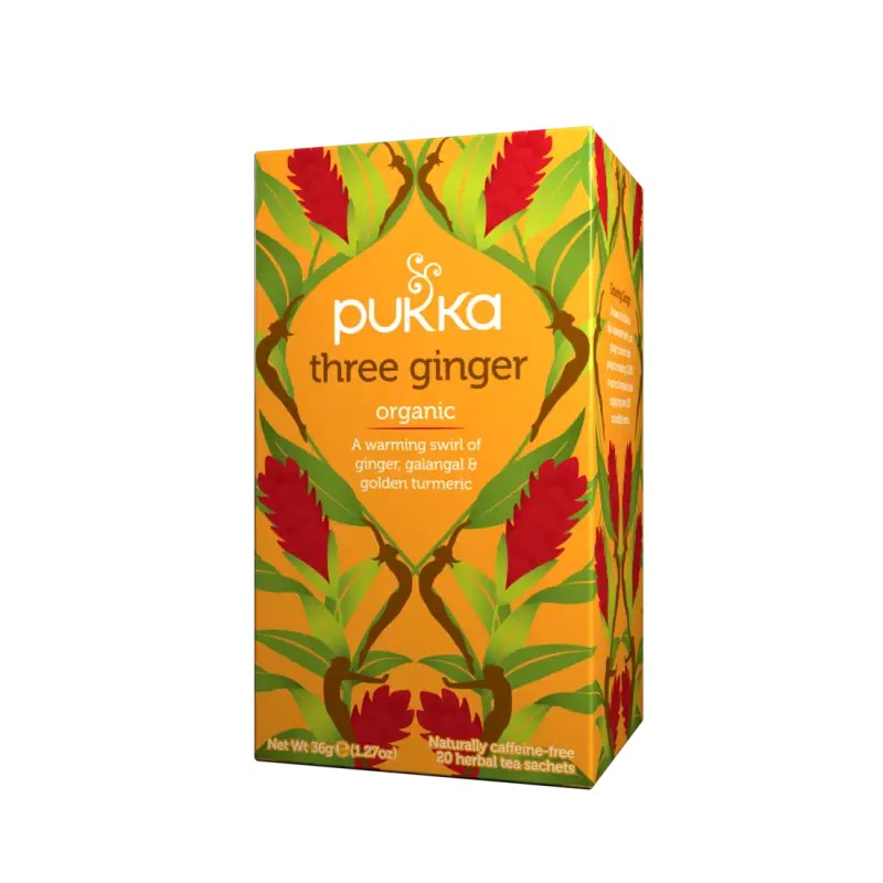 PUKKA THREE GINGER 36G