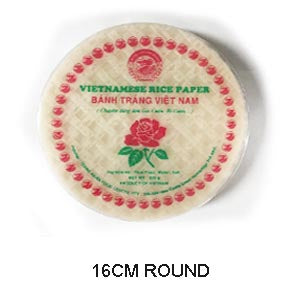 ROSE RICE PAPER 16cm