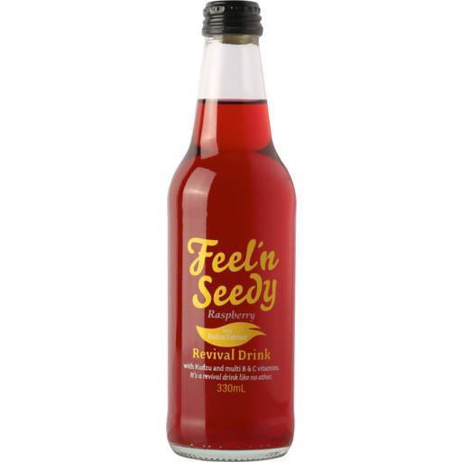 FEEL'N SEEDY RASPBERRY 330ML