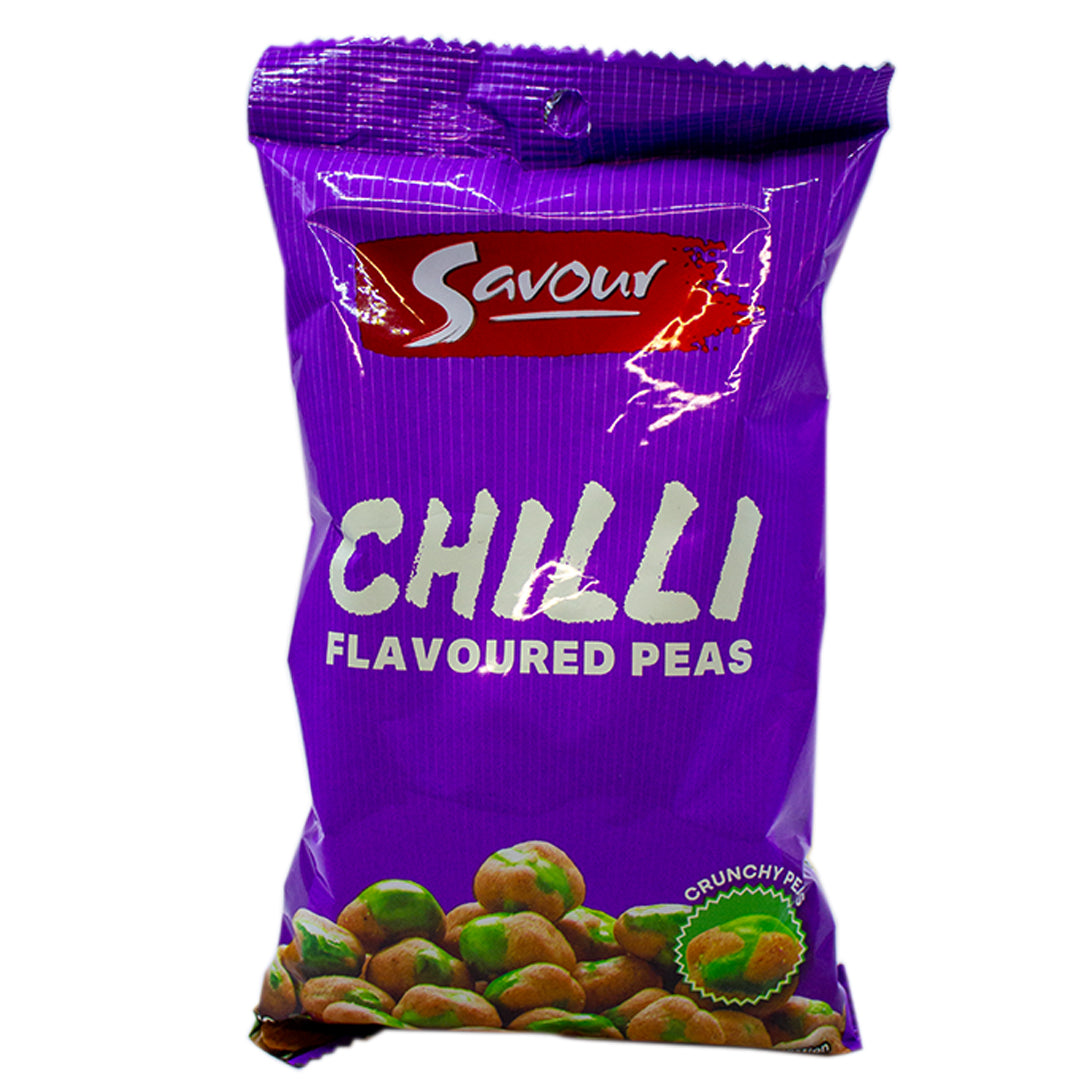 SAVOUR CHILLI FLAVOURED PEAS 100G