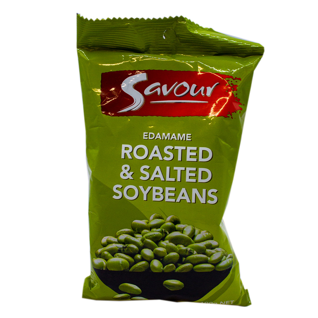 SAVOUR ROASTED & SALTED SOYBEANS 100G