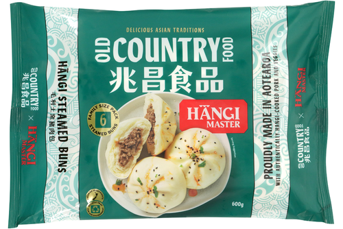 COUNTRY FOODS HANGI STEAMED BUNS 600g