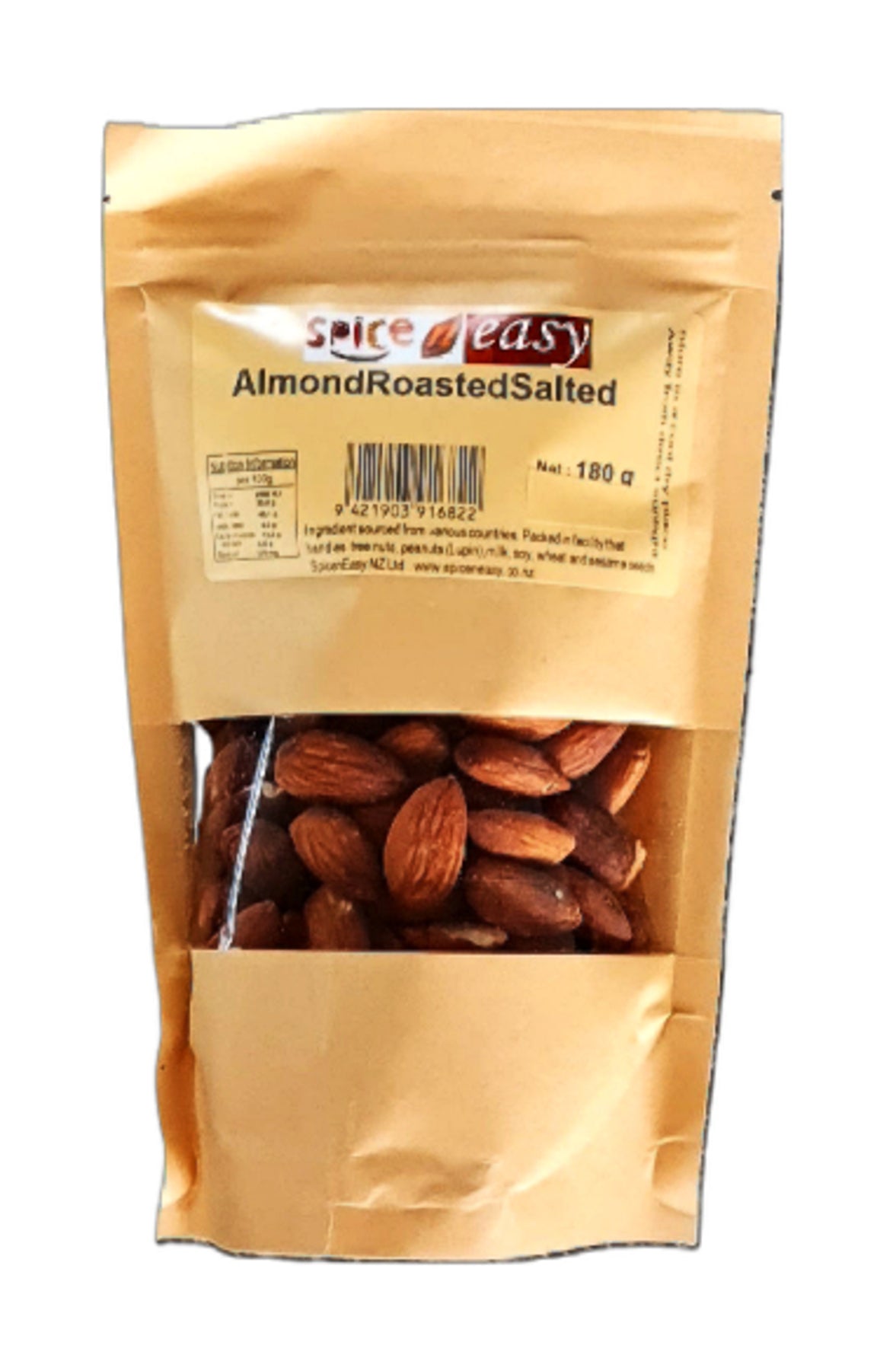 SPICE & EASY Almond Rstd Sltd 180g