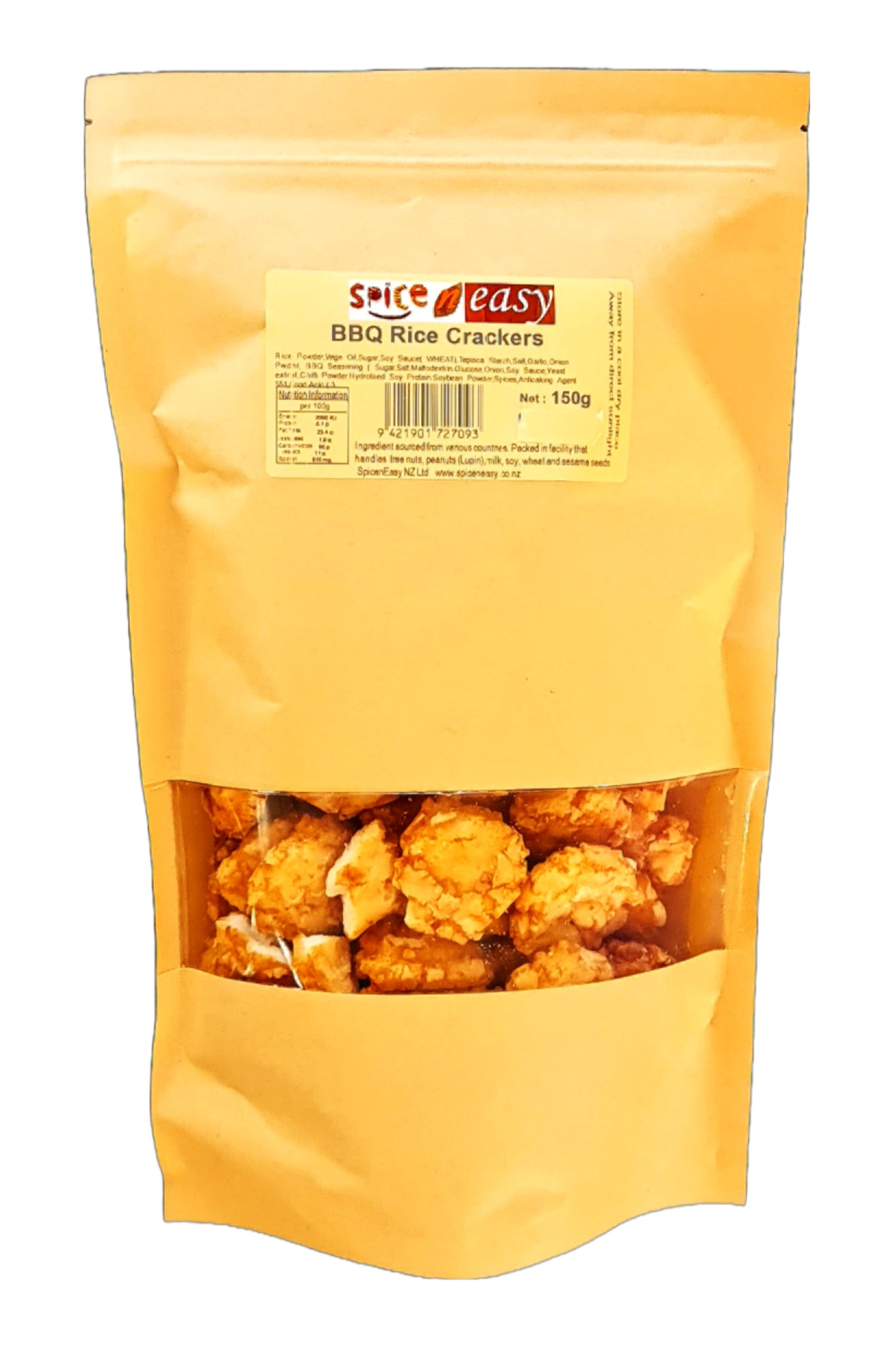 SPICE & EASY BBQ Rice Cracker 150g