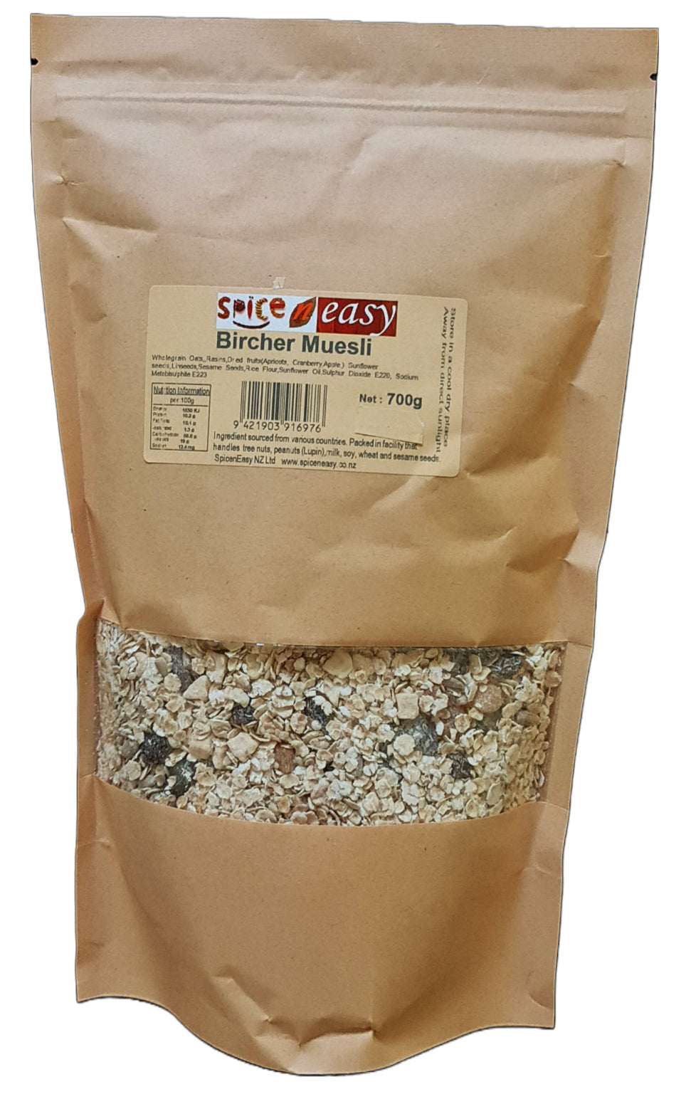 SPICE & EASY Muesli Bircher 700g