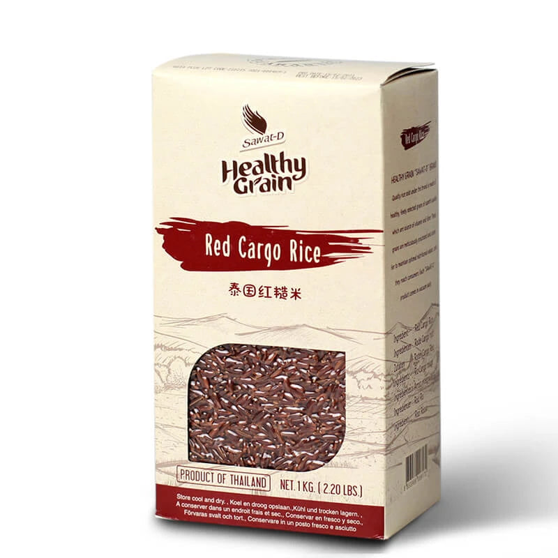 RED CARGO RICE ORGANIC HEALTHY GRAIN 1KG