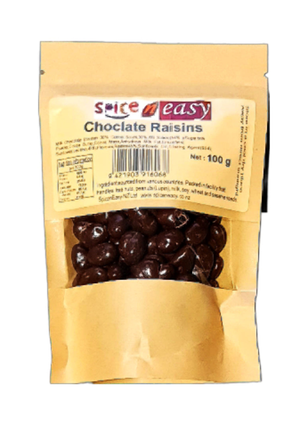 SPICE & EASY Chocolate Raisins 100g