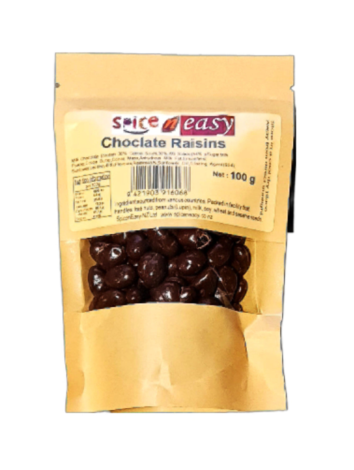 SPICE & EASY Chocolate Peanuts 100g