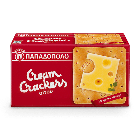 CREAM CRACKERS papadopoulos 140g