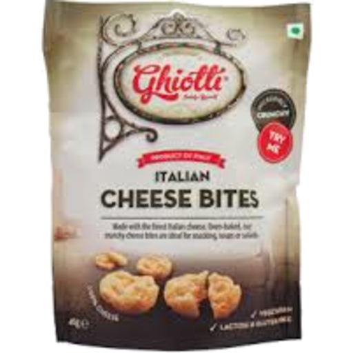 GHIOTTI CHEESE BITES 40G