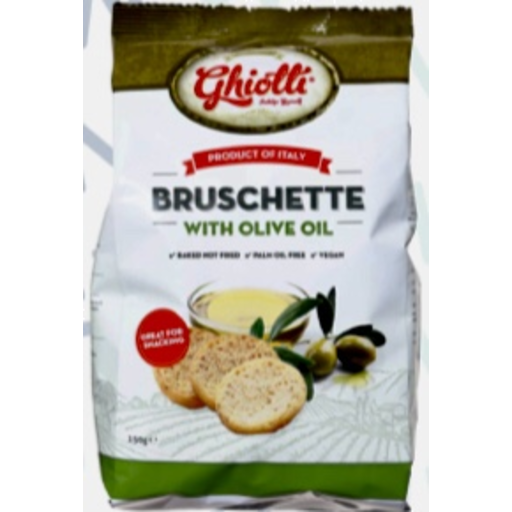 GHIOTTI BRUSCHETTE OLIVE OIL 150g