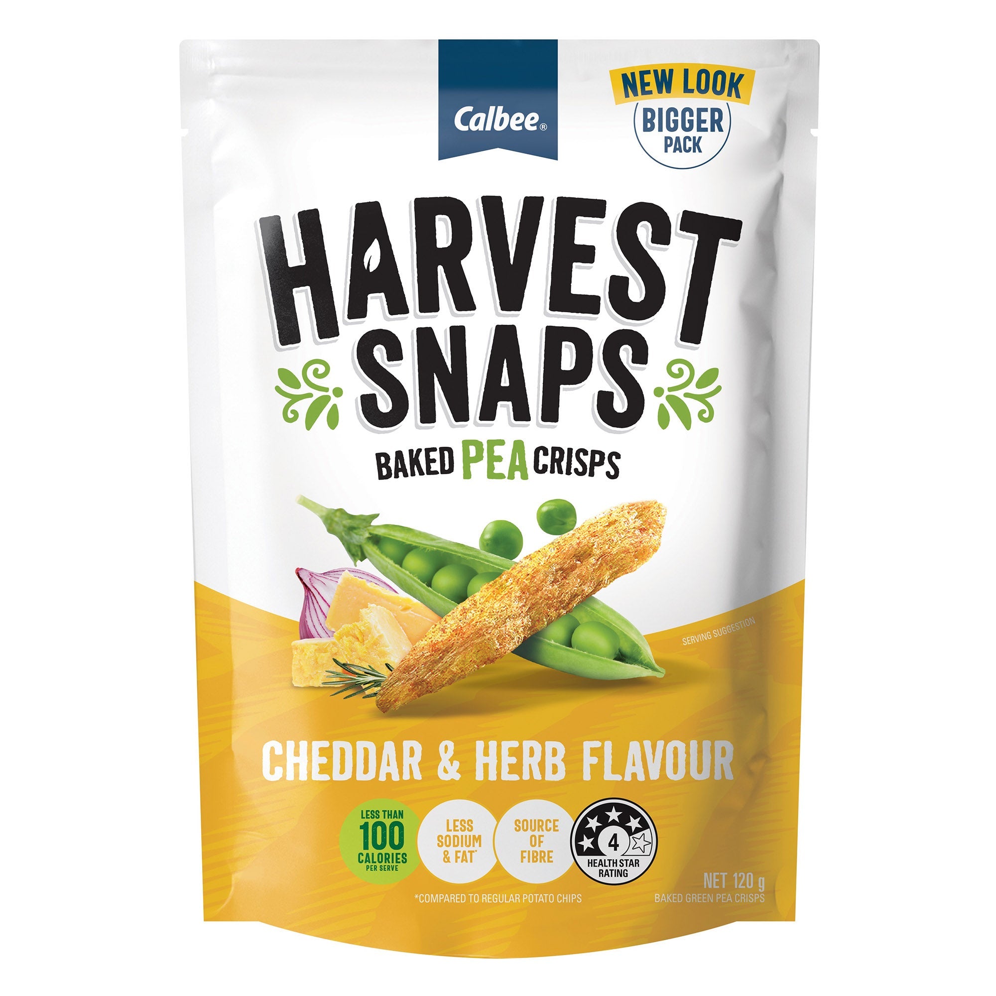 HARVEST CHEDDAR HERB 120g