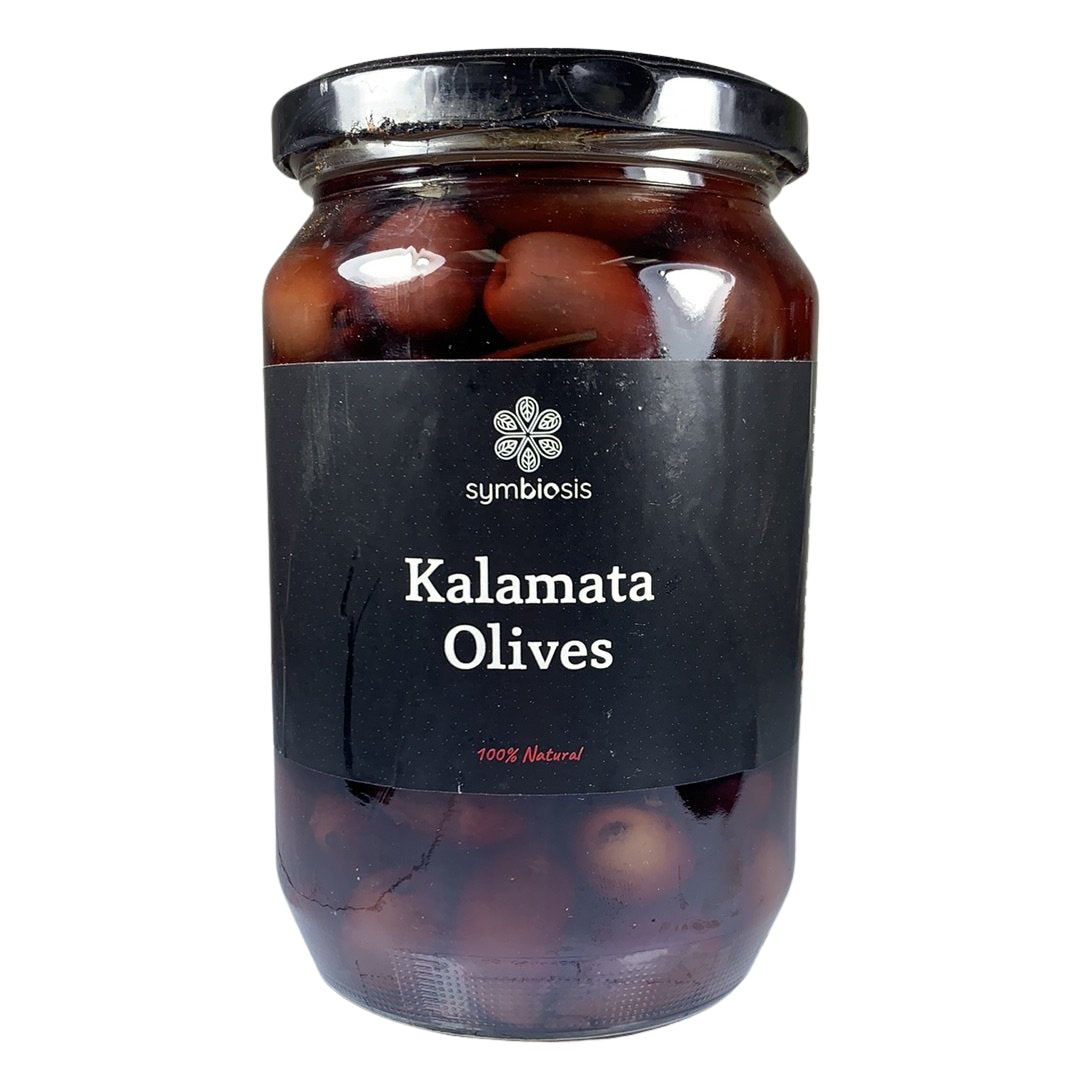 SYMBIOSIS KALAMATA OLIVES 680G