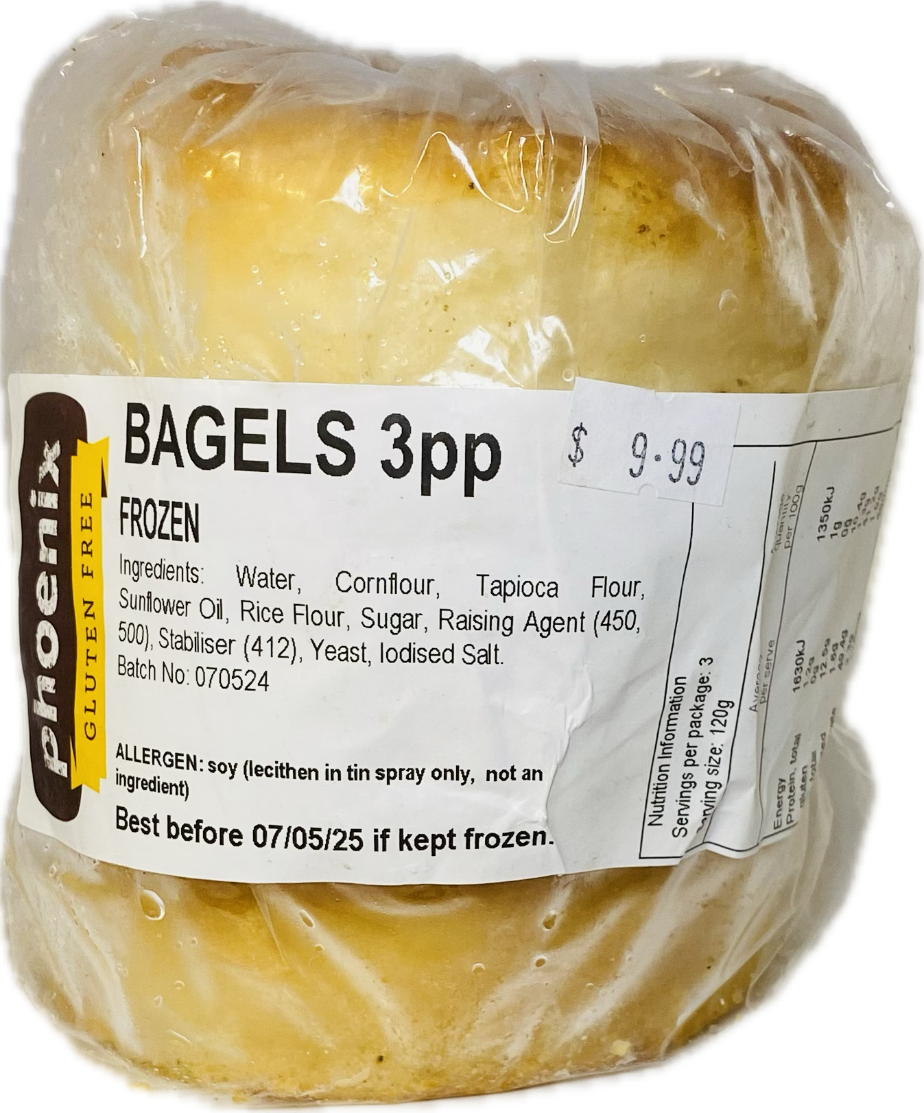 PHOENIX GF BAGELS   3PP