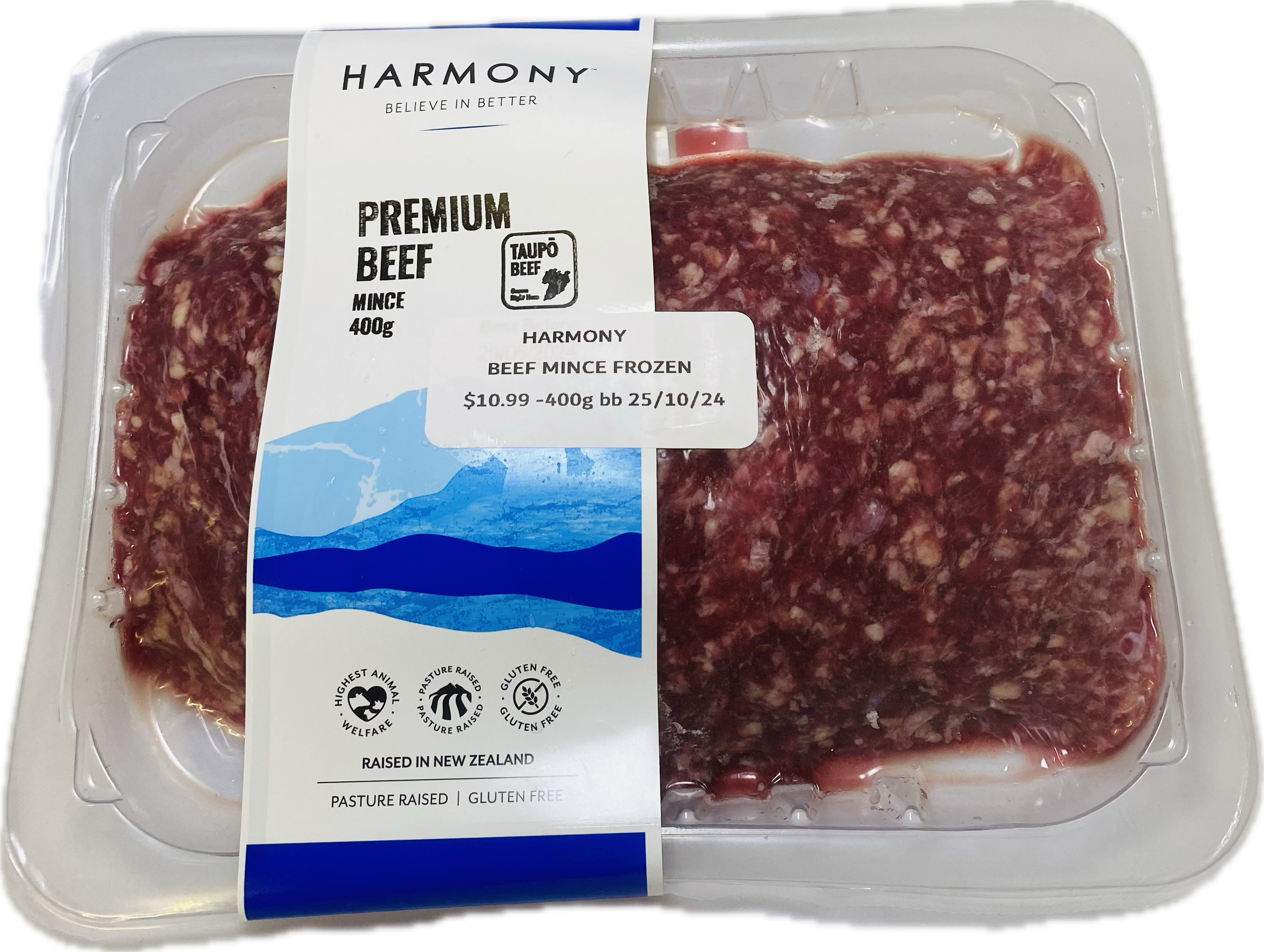 HARMONY PREMIUM BEEF MINCE 400g