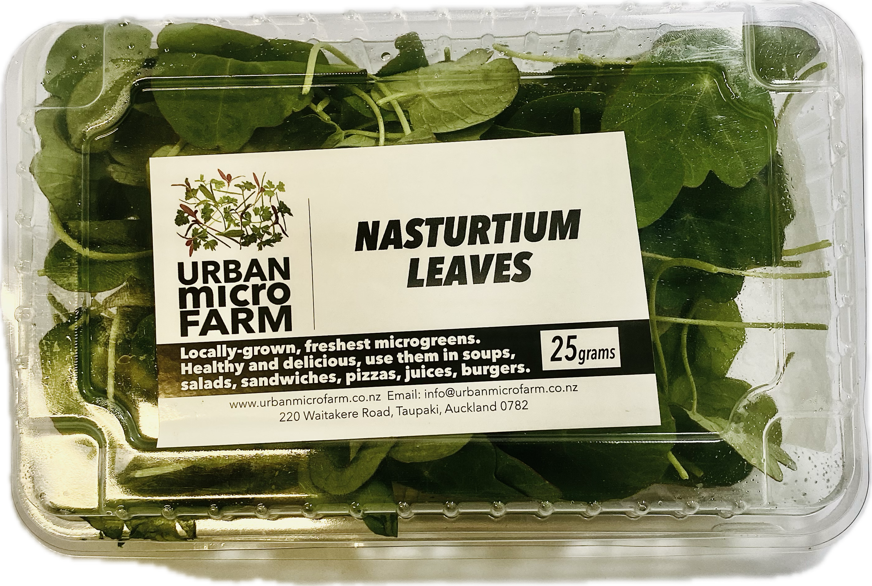 URBAN MICRO FARM NASTURTIUM LEAVES 25g