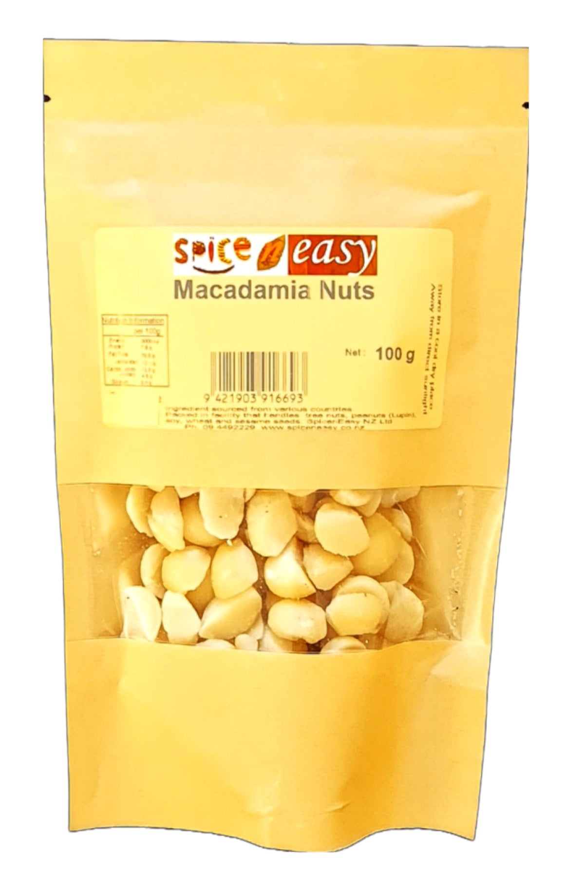 SPICE & EASY Macadamia 100g