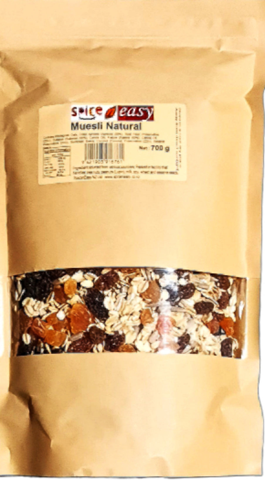 SPICE & EASY Muesli Unsweet 700g