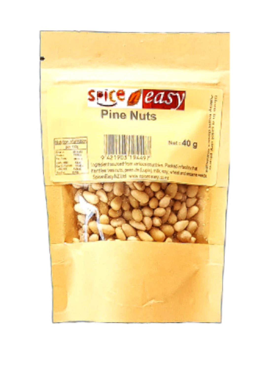 SPICE & EASY Pine Nuts 40g