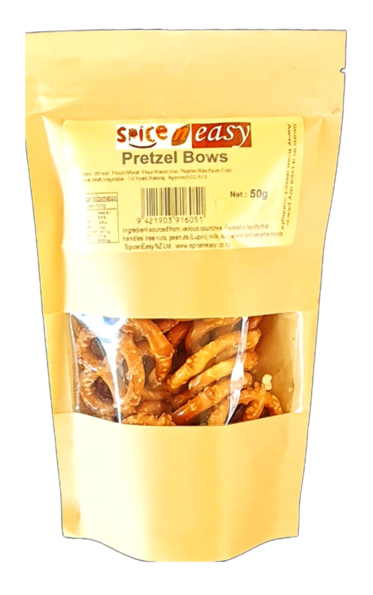 SPICE & EASY Pretzel Bows 50g